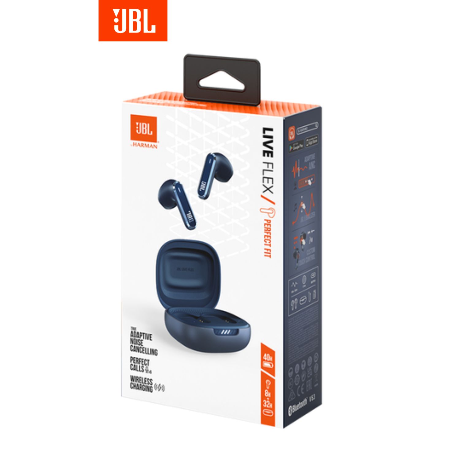 AUDIFONOS JBL LIVE BUDS FLEX AZUL